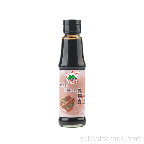 Bouteille de table en verre 150ml sauce Unagi